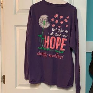 Long Sleeve Simply Southern Tee